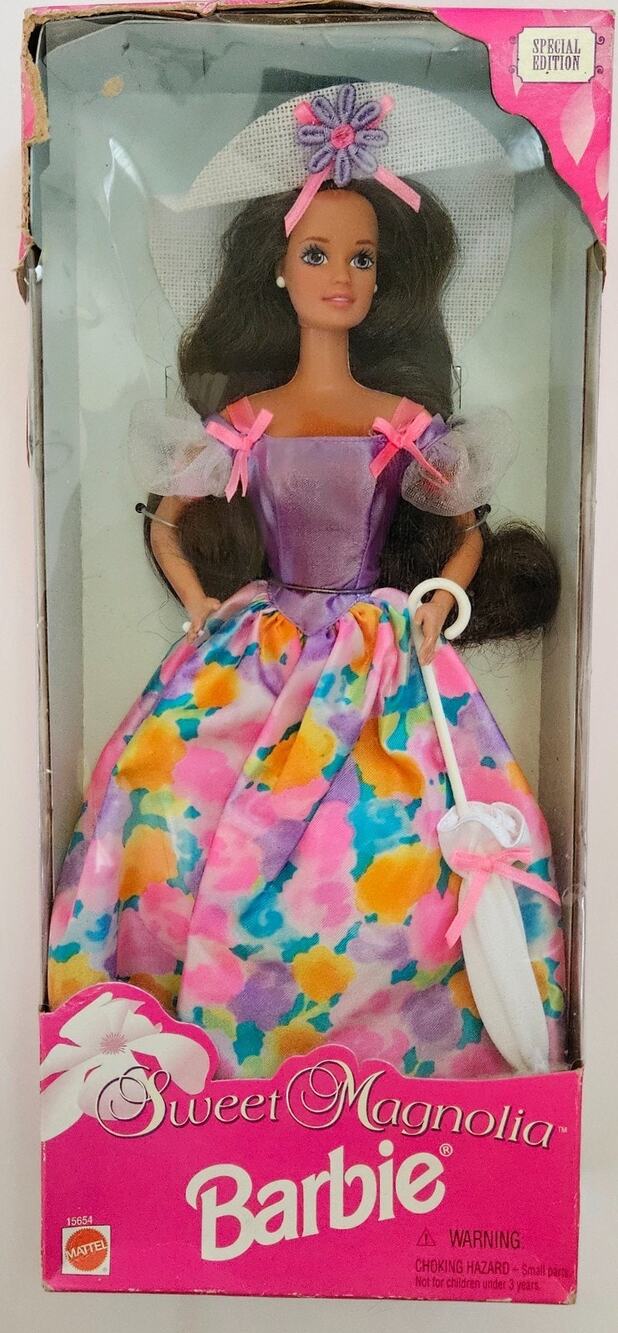SWEET MAGNOLIA BARBIE #15654 Walmart SPECIAL EDITION 1996 VINTAGE MATTEL NIB